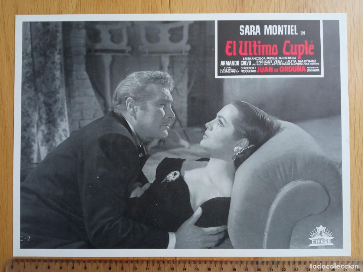 Cine: EL ULTIMO CUPLE, SARA MONTIEL