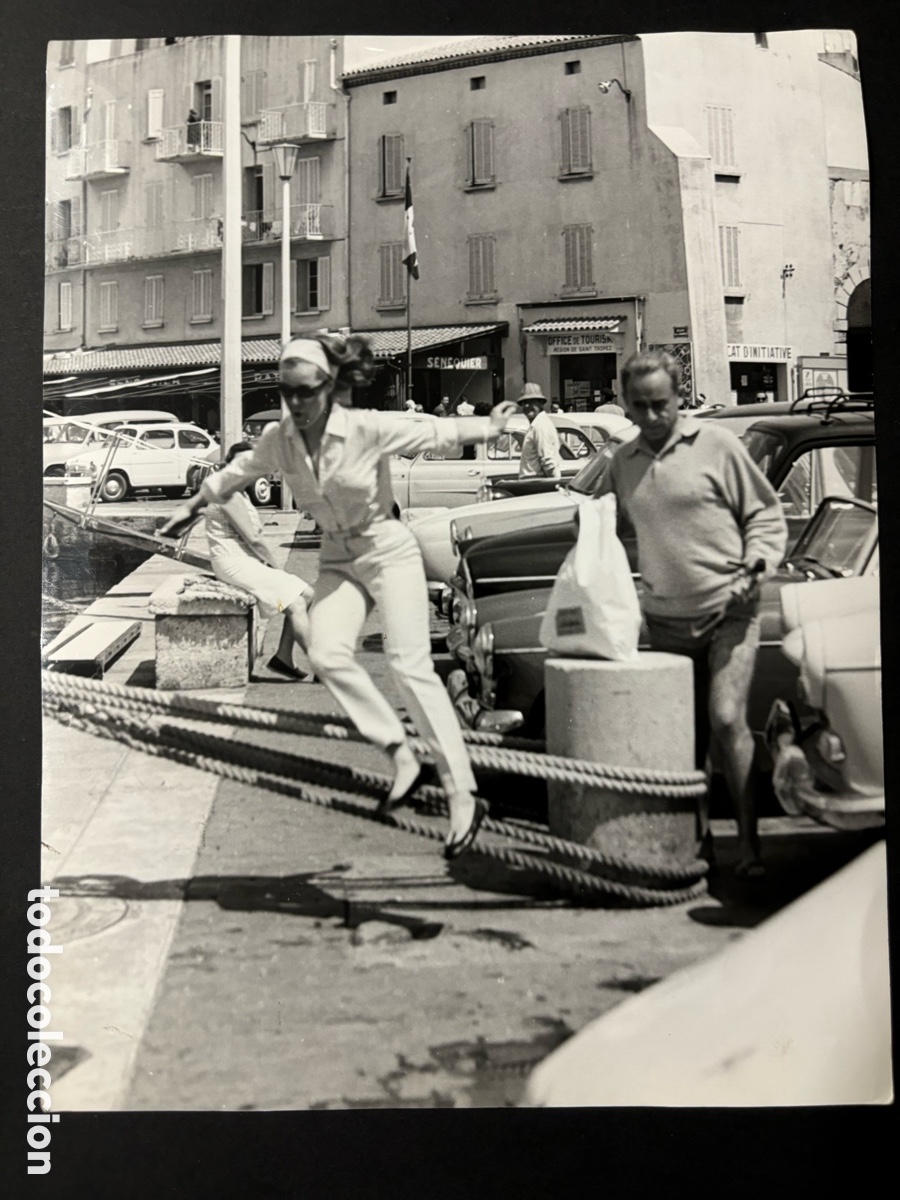 Cine: Foto original de Romy Schneider y Henri Georges Clouzot