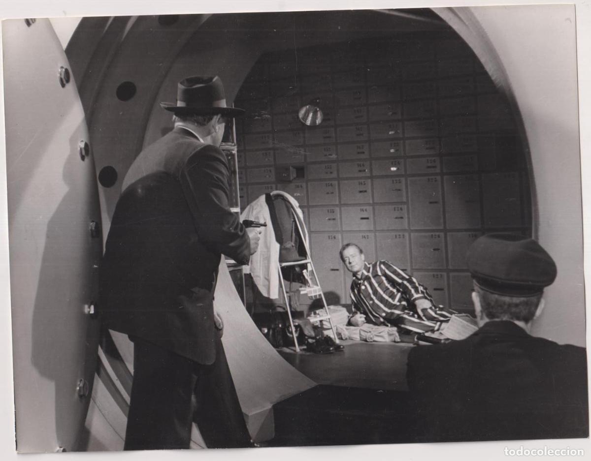 Cine: El actor Alem&aacute;n Heinz Ruhmann. Escena de una Pel&iacute;cula. Fotograf&iacute;a (24x18 cms.)