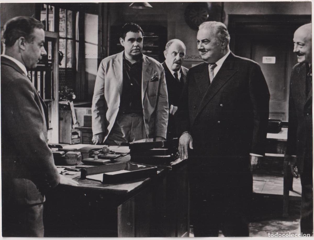 Cine: El actor Alem&aacute;n Heinz Ruhmann. Escena de una Pel&iacute;cula. Fotograf&iacute;a (24x18 cms.)