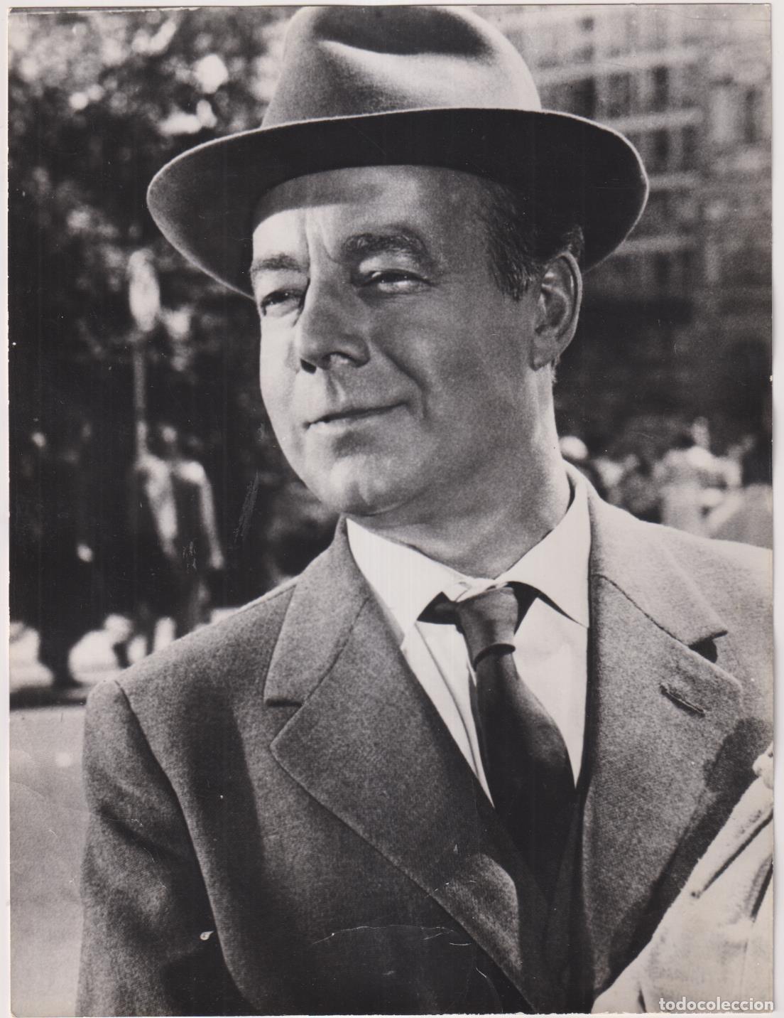 Cine: El actor Alem&aacute;n Heinz Ruhmann. Escena de una Pel&iacute;cula. Fotograf&iacute;a (24x18 cms.)