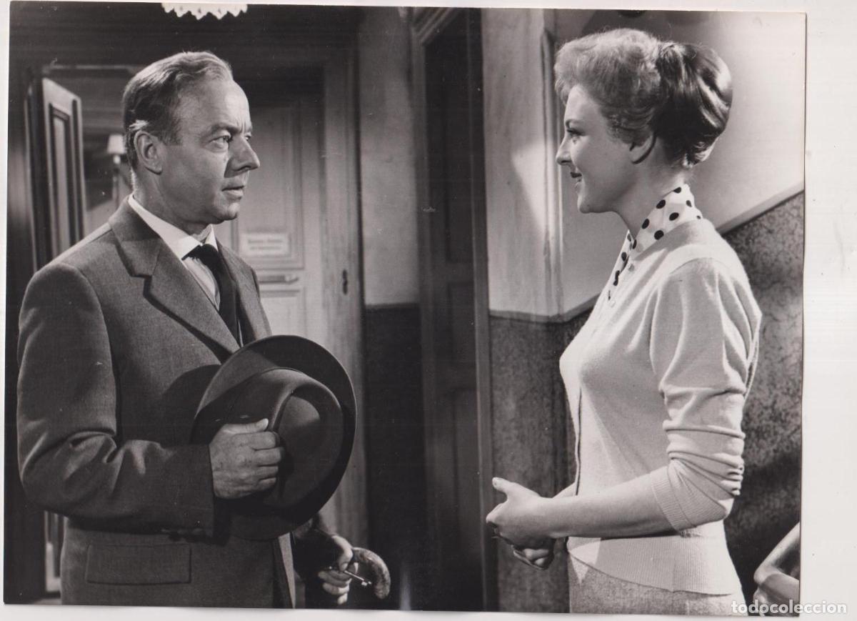 Cine: El actor Alem&aacute;n Heinz Ruhmann. Escena de una Pel&iacute;cula. Fotograf&iacute;a (24x18 cms.)