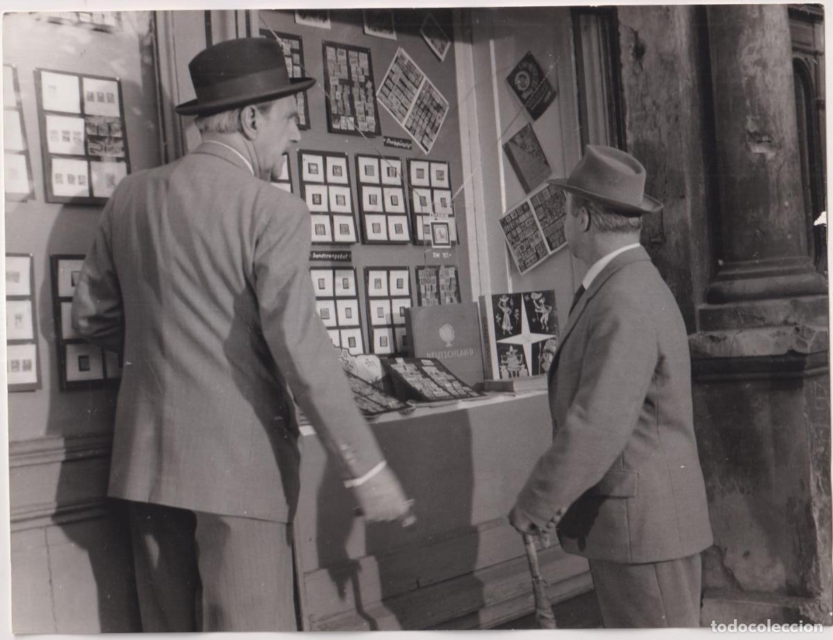 Cine: El actor Alem&aacute;n Heinz Ruhmann. Escena de una Pel&iacute;cula. Fotograf&iacute;a (24x18 cms.)