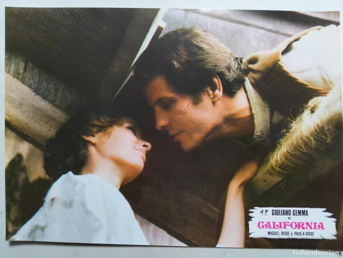 Cine: LAMINA PEL&Iacute;CULA CALIFORNIA, FILM JOSE FRADE CON MIGUEL BOSE Y PAOLA BOSE