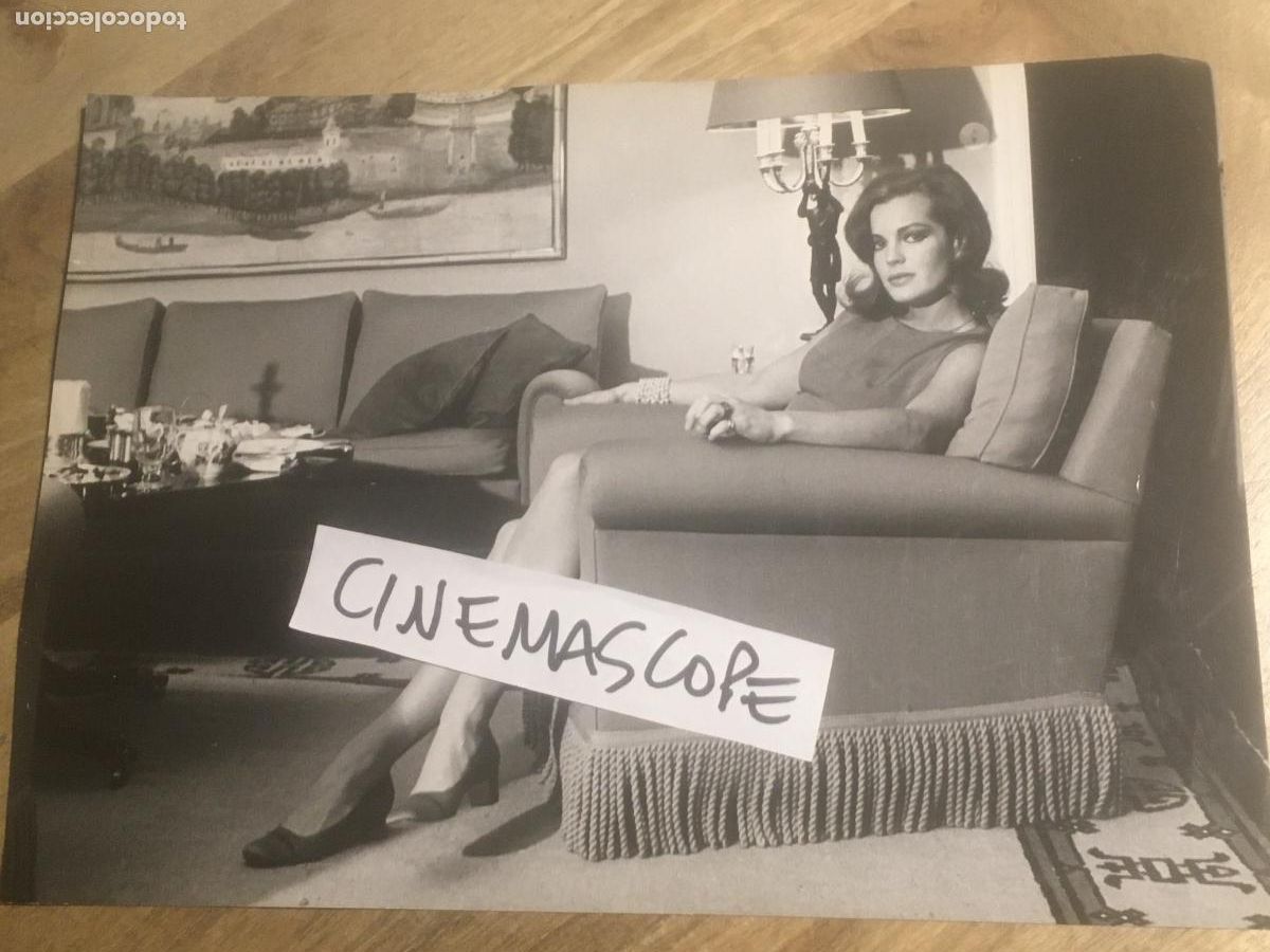 Cine: romy schneider foto original antigua