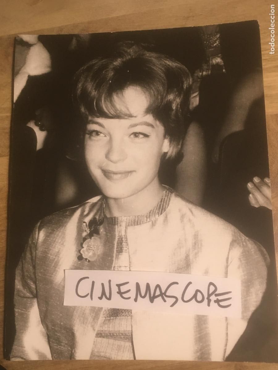 Cine: romy schneider foto original antigua