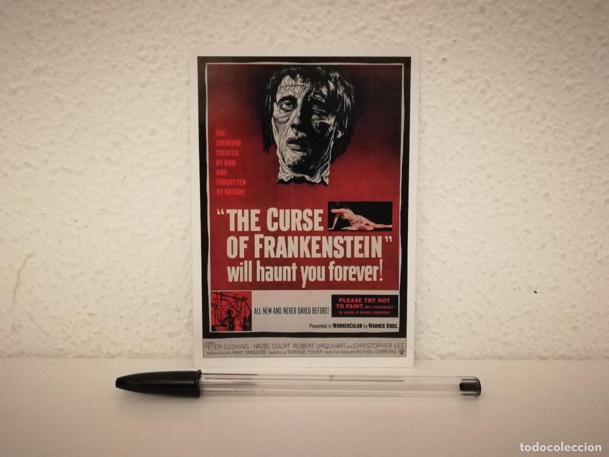 Cine: FICHA COLECCIONABLE -10*15- La venganza de Frankenstein HAMMER FILMS - TERROR - PETER CUSHING