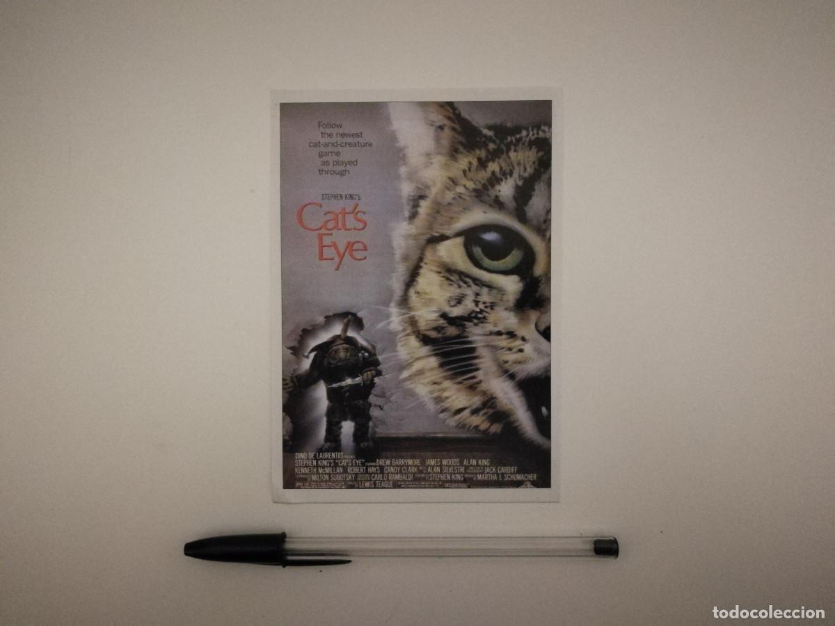 Cine: FICHA COLECCIONABLE -10*15- LOS OJOS DEL GATO - STEPHEN KING - TERROR