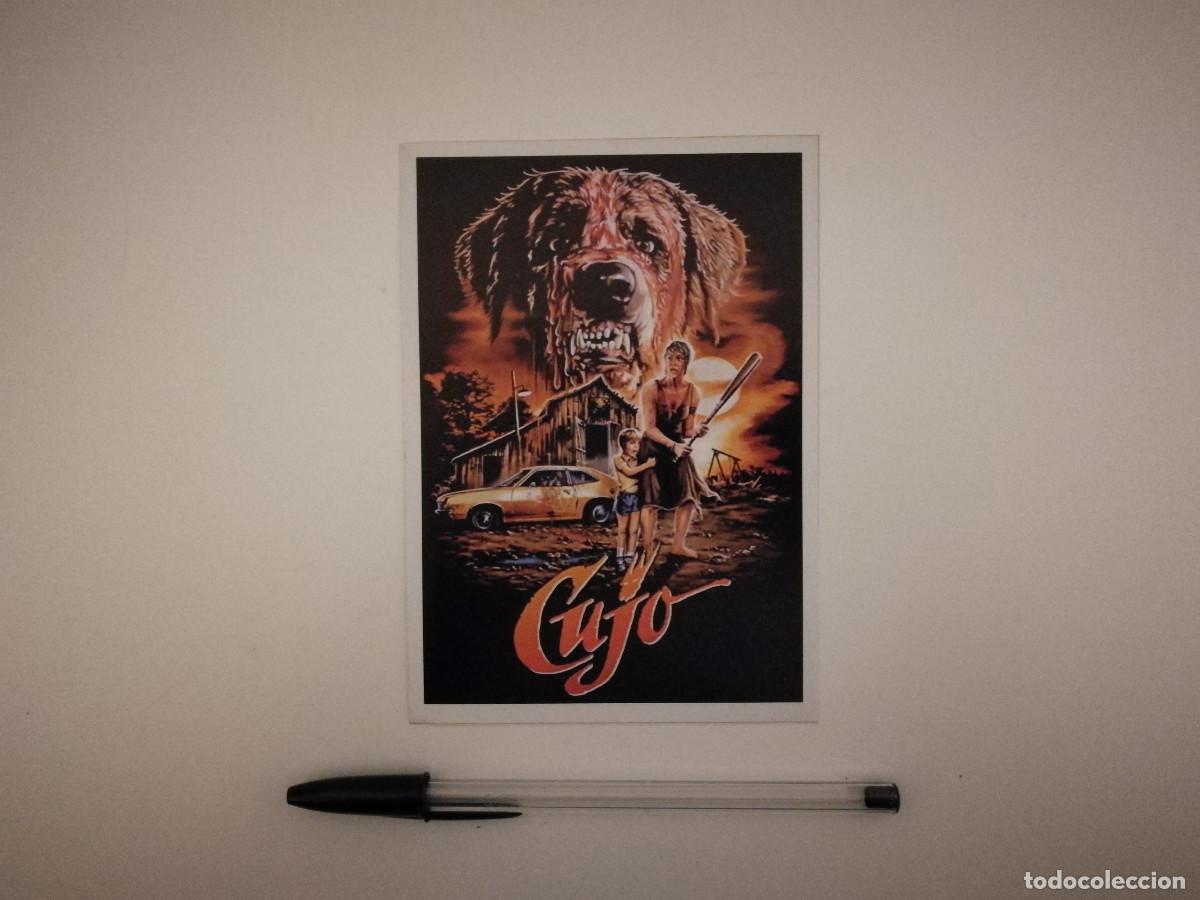 Cine: FICHA COLECCIONABLE -10*15- CUJO - STEPHEN KING - TERROR