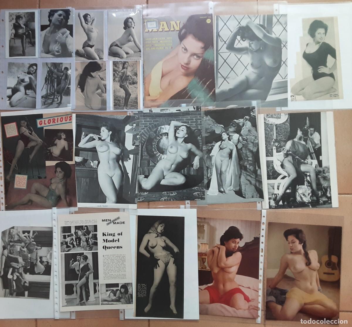 Cine: Lote de m&aacute;s de 55 recortes de prensa de la actriz sexy June Palmer