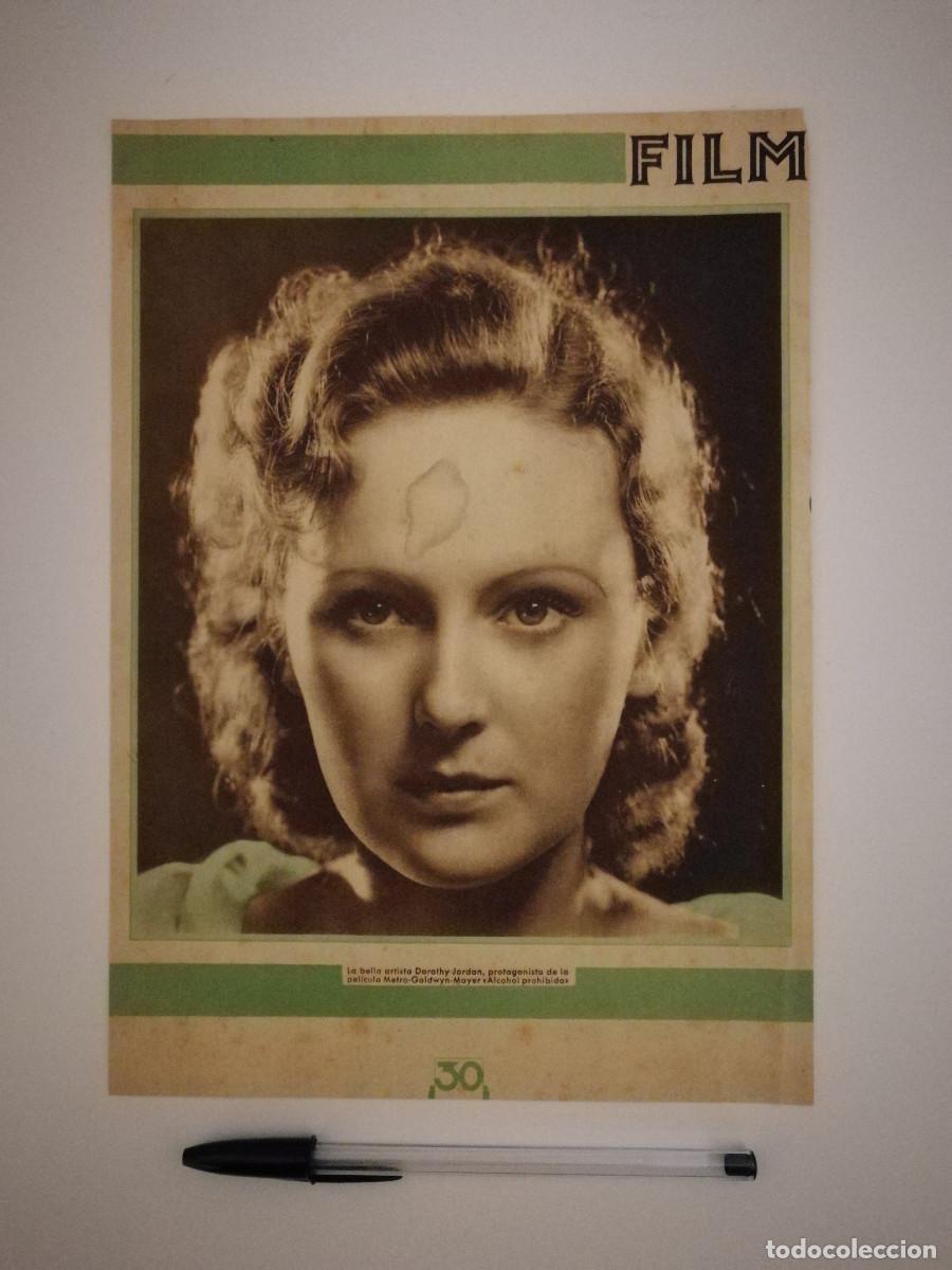 Kino: ANTIGUO ANUNCIO ENCARTONADO -A4- DOROTHY JORDAN
