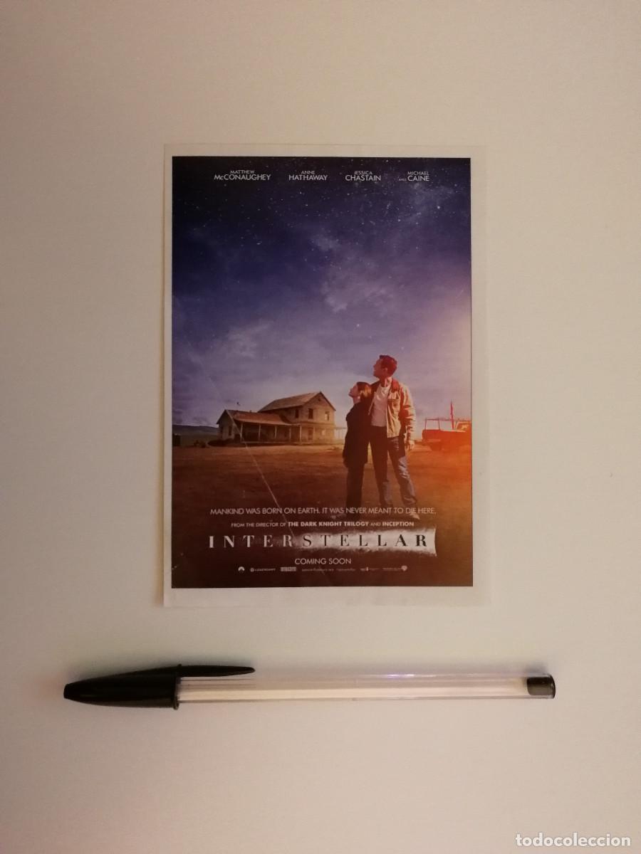 Cine: FICHA COLECCIONABLE -10*15- INTERSTELLAR - CIENCIA FICCION - Christopher Nolan