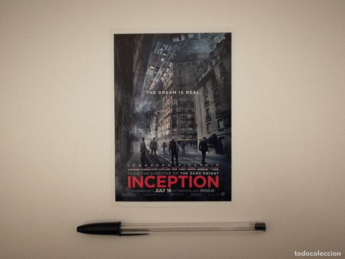 Cine: FICHA COLECCIONABLE -10*15- EL ORIGEN INCEPTION - CIENCIA FICCION - Christopher Nolan
