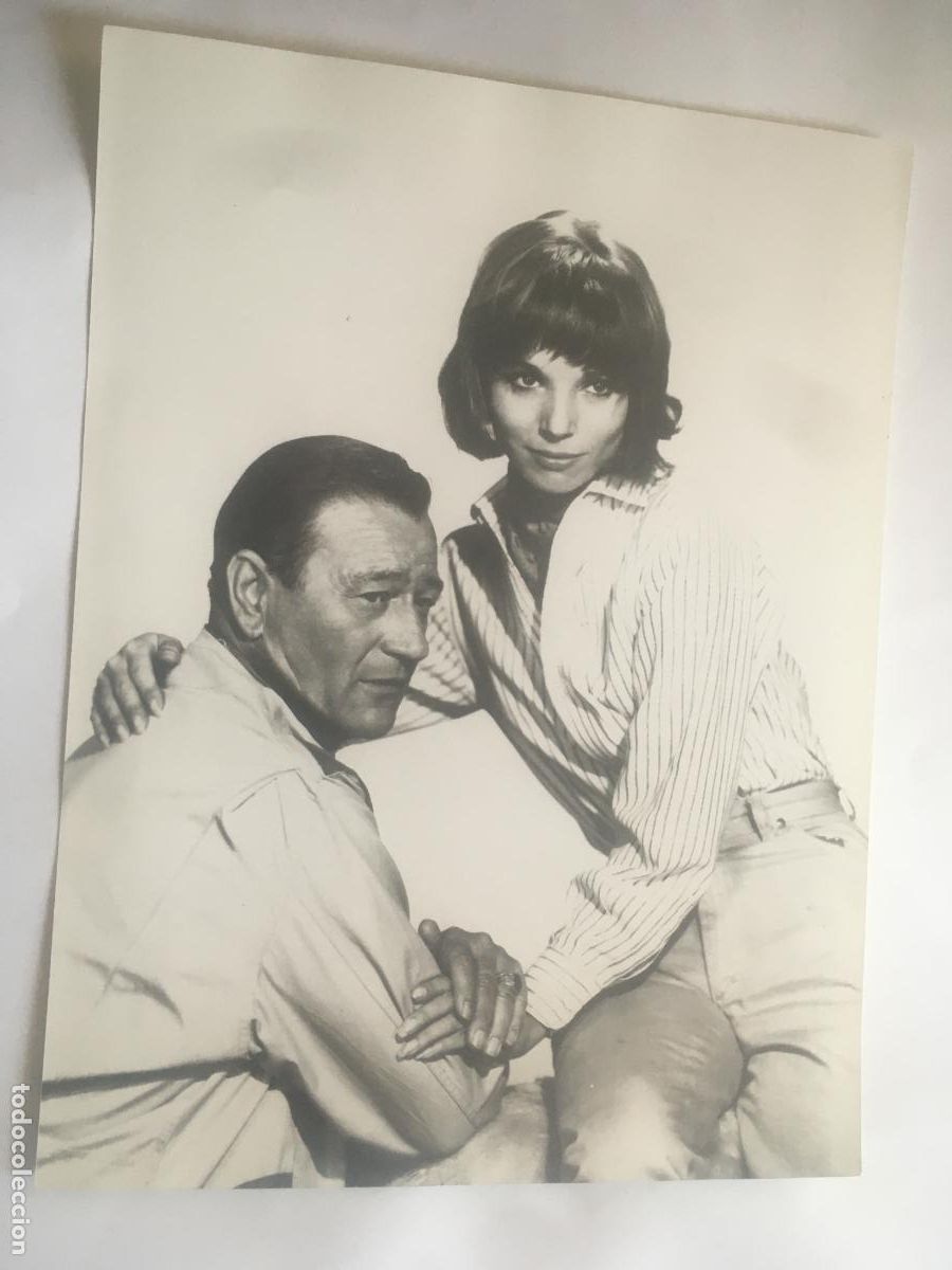 Cine: hatari john wayne howard hawks elsa martinelli foto original reposicion a&ntilde;os 70