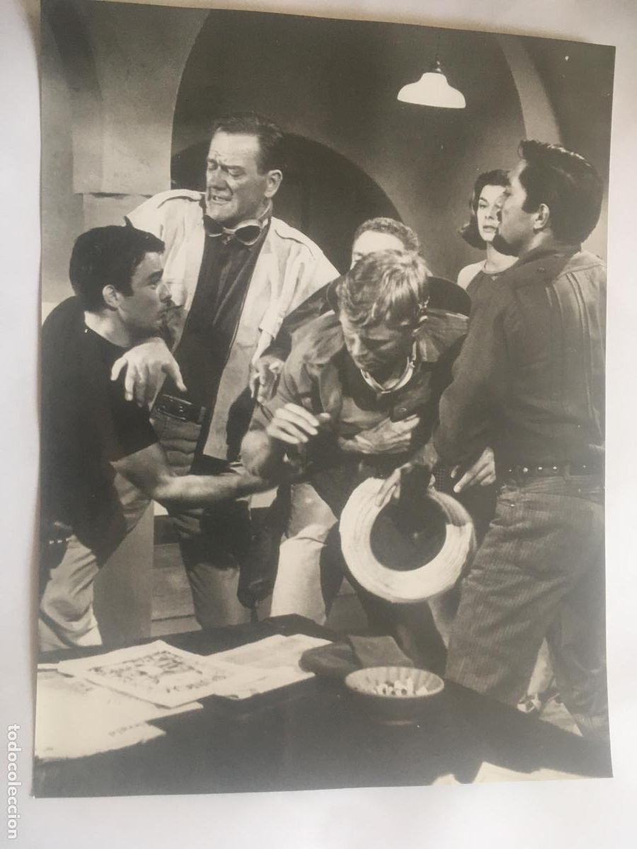 Cine: hatari john wayne howard hawks elsa martinelli foto original reposicion a&ntilde;os 70
