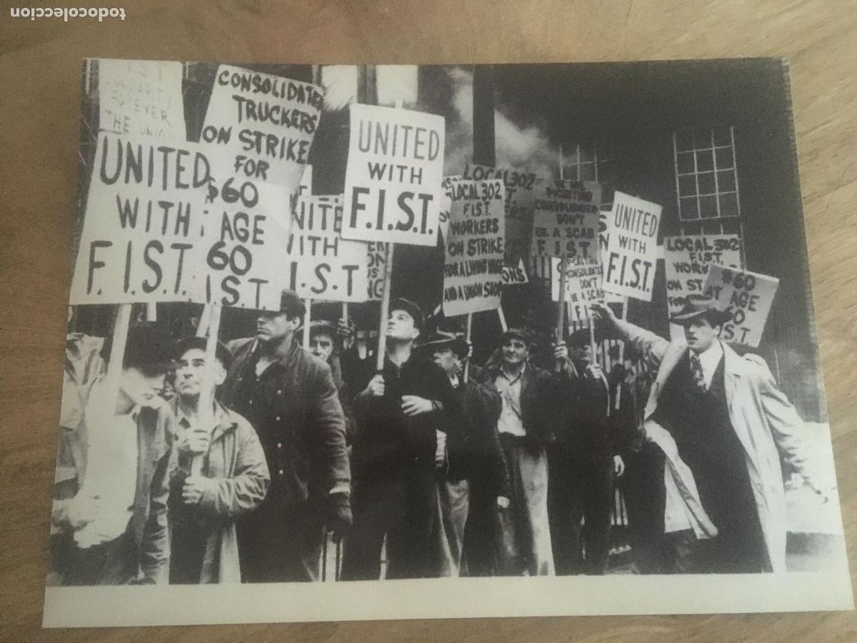 Cine: FIST simbolo de fuerza sylvester stallone foto original estreno