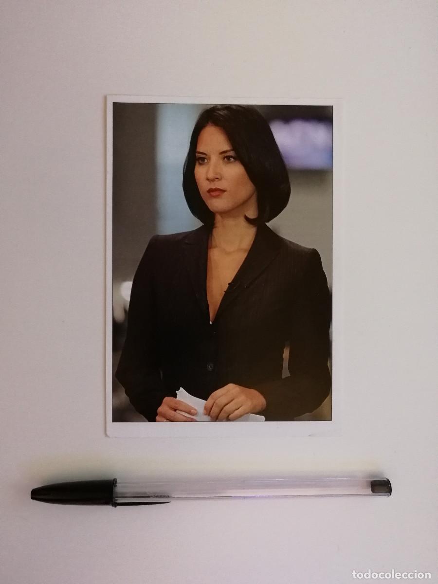 Cine: FICHA COLECCIONABLE -10*15- OLIVIA MUNN