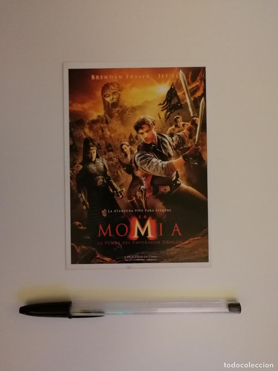 Kino: FICHA COLECCIONABLE -10*15- LA MOMIA LA YUMBA DEL EMPERADOR DRAGON - TERROR COMEDIA