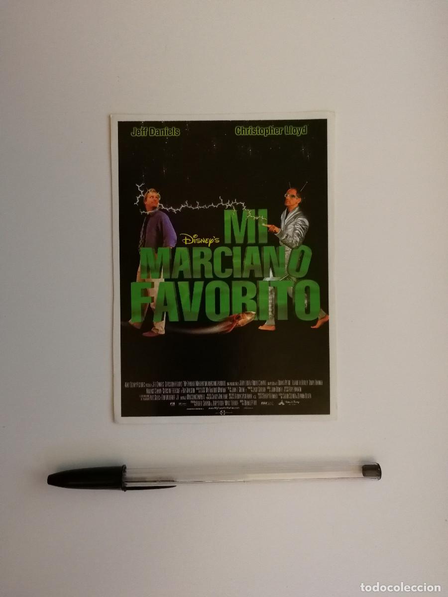 Kino: FICHA COLECCIONABLE -10*15- MI MARCIANO FAVORITO - CIENCIA FICCION COMEDIA - WALT DISNEY