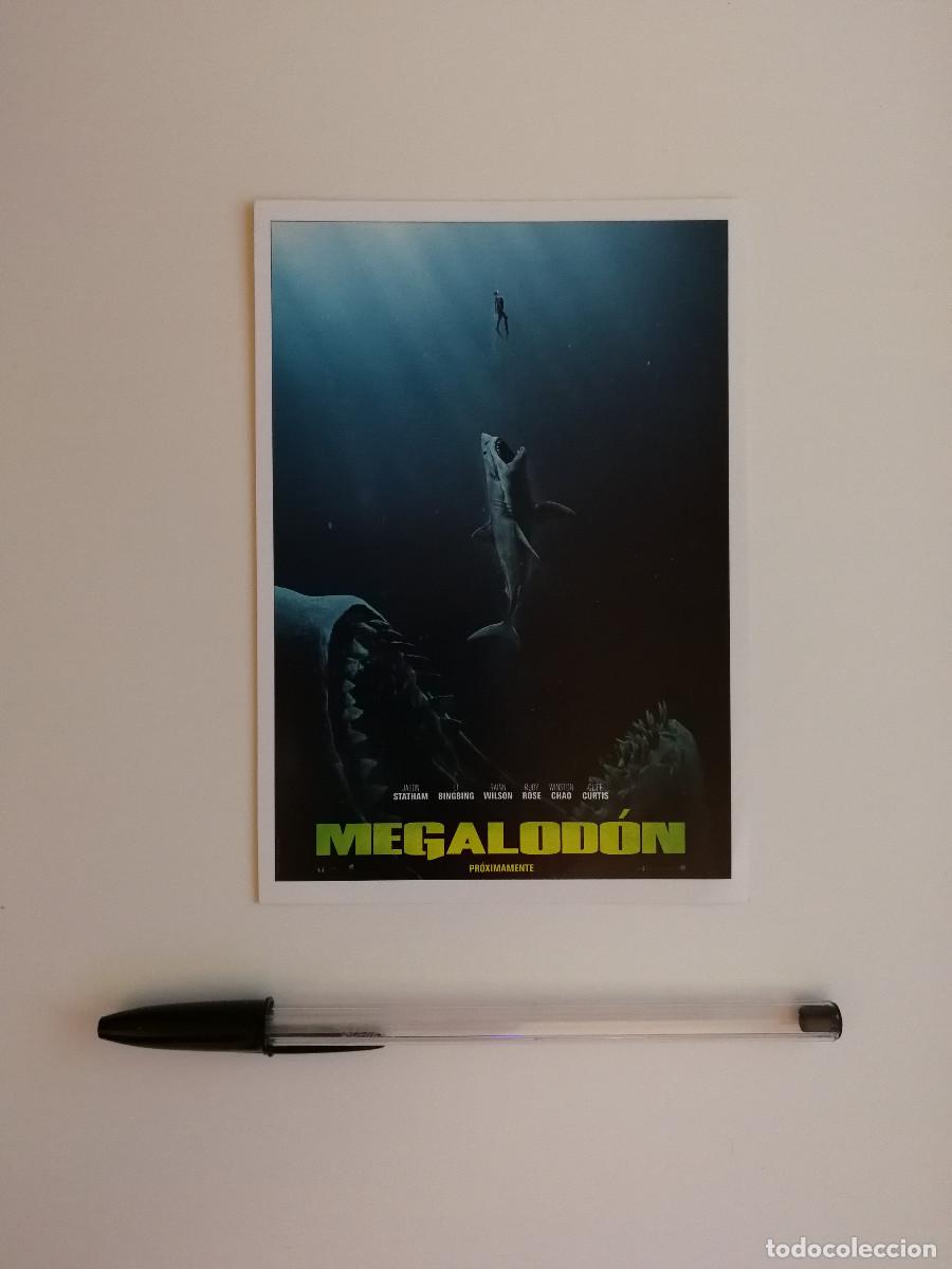 Kino: FICHA COLECCIONABLE -10*15- MEGALODON - TERROR