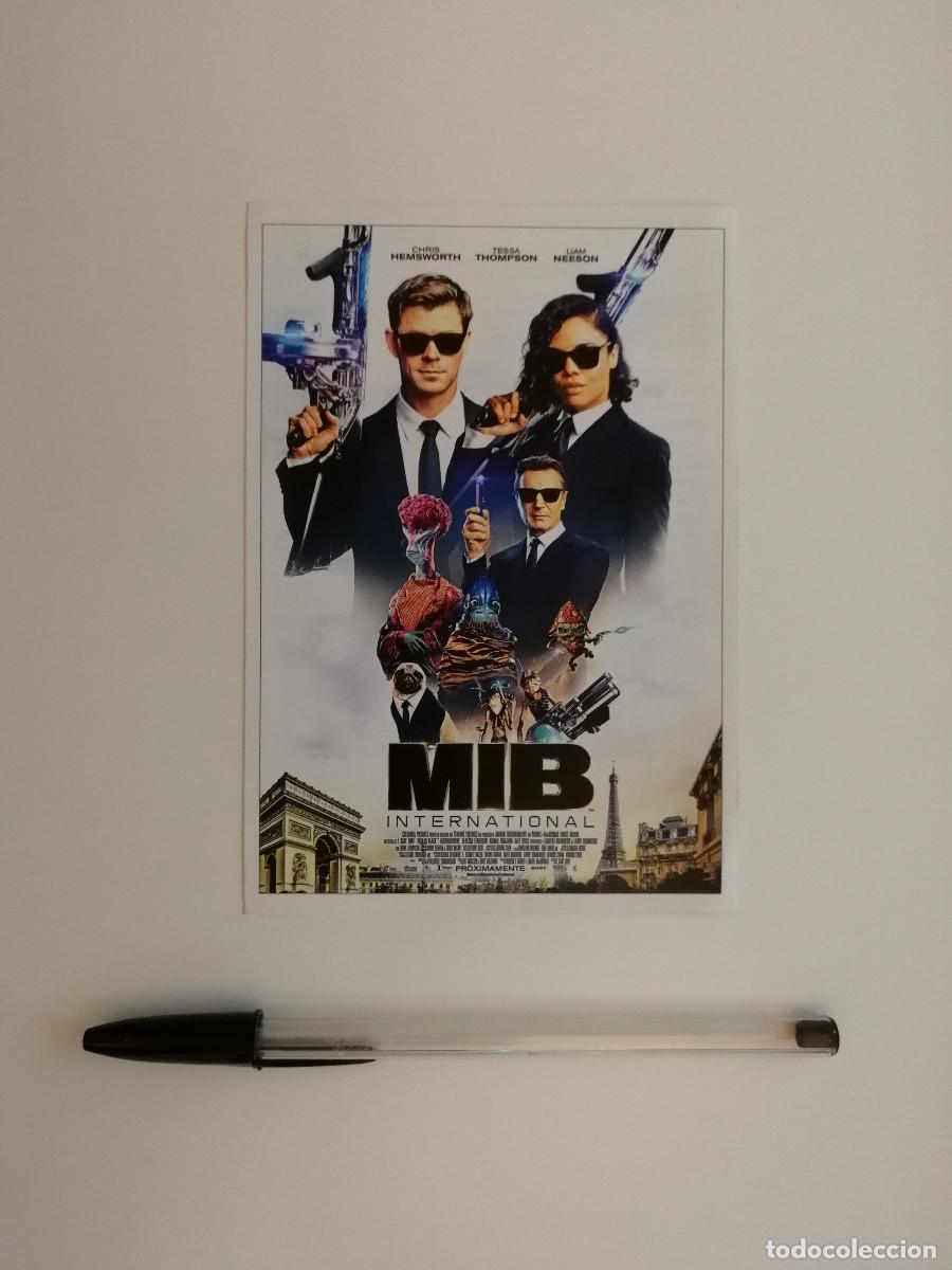 Kino: FICHA COLECCIONABLE -10*15- MEN IN BLACK INTERNACIONAL