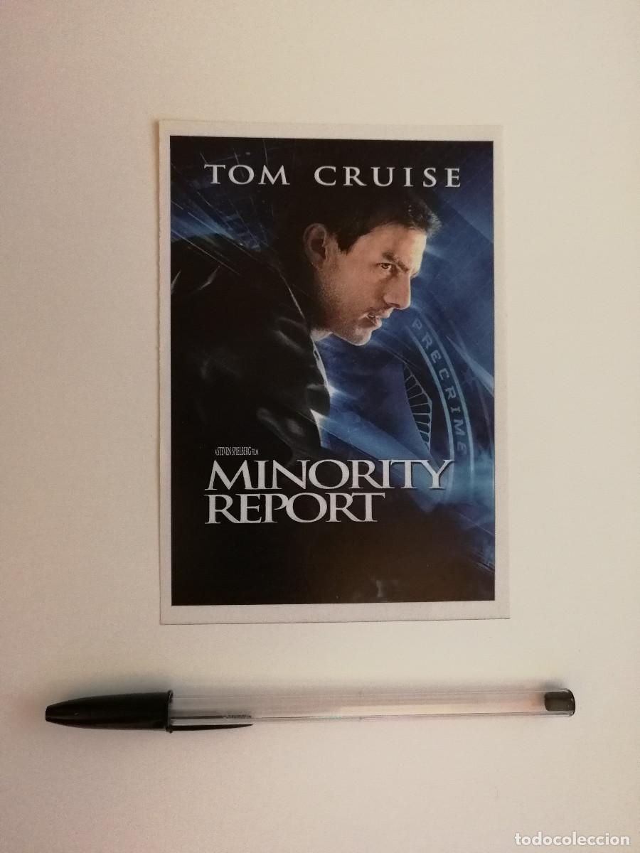 Kino: FICHA COLECCIONABLE -10*15- MINORITY REPORT - CIENCIA FICCION - TOM CRUISE