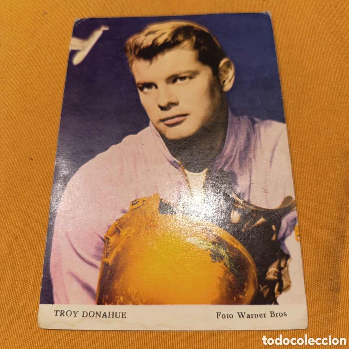 Kino: ANTIGUA FOTOGRAF&Iacute;A PROMOCIONAL TROY DONAHUE - WARNER BROS