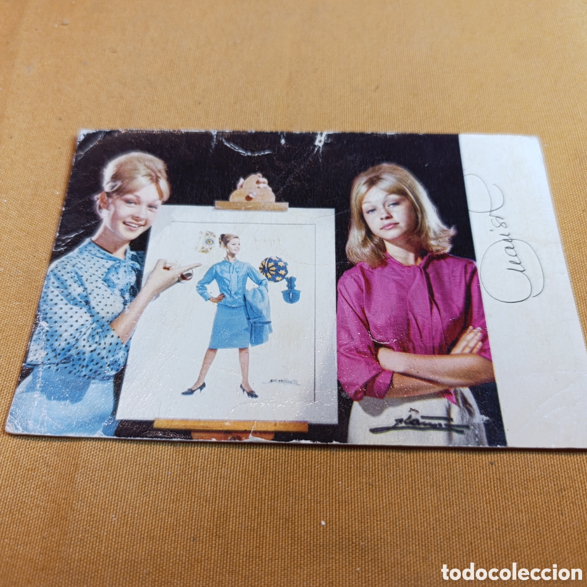 Kino: MARISOL - POSTAL - MARISOL Y MARILUZ - FIRMA IMPRESA