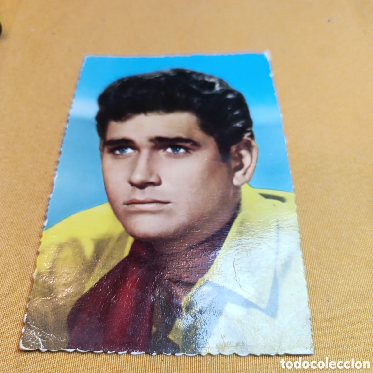 Kino: MICHAEL LANDON.(Bonanza) POSTAL SIN CIRCULAR,TROQUELADA,1965