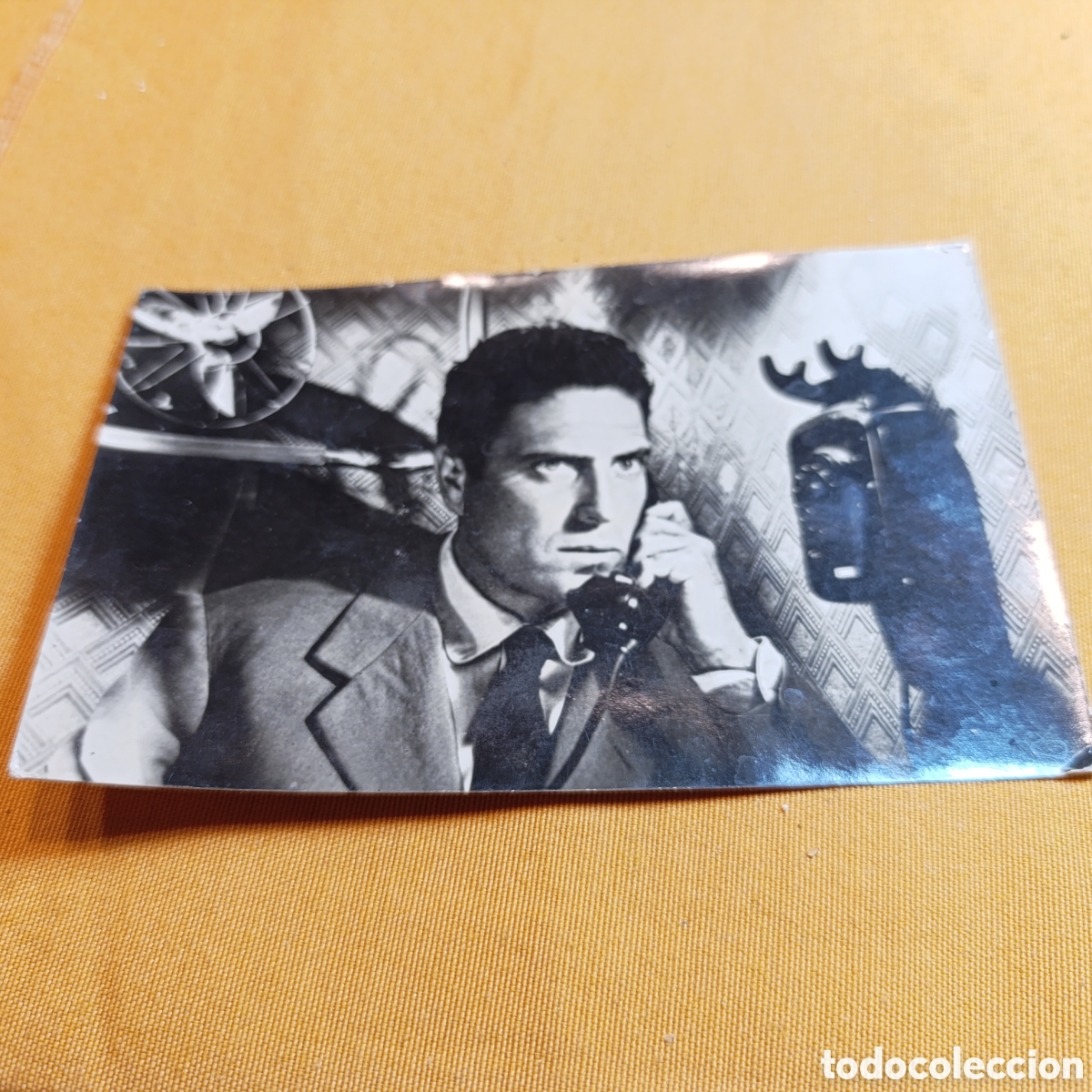 Kino: RAF VALLONE,POSTAL ORIGINAL,CIRCULADA