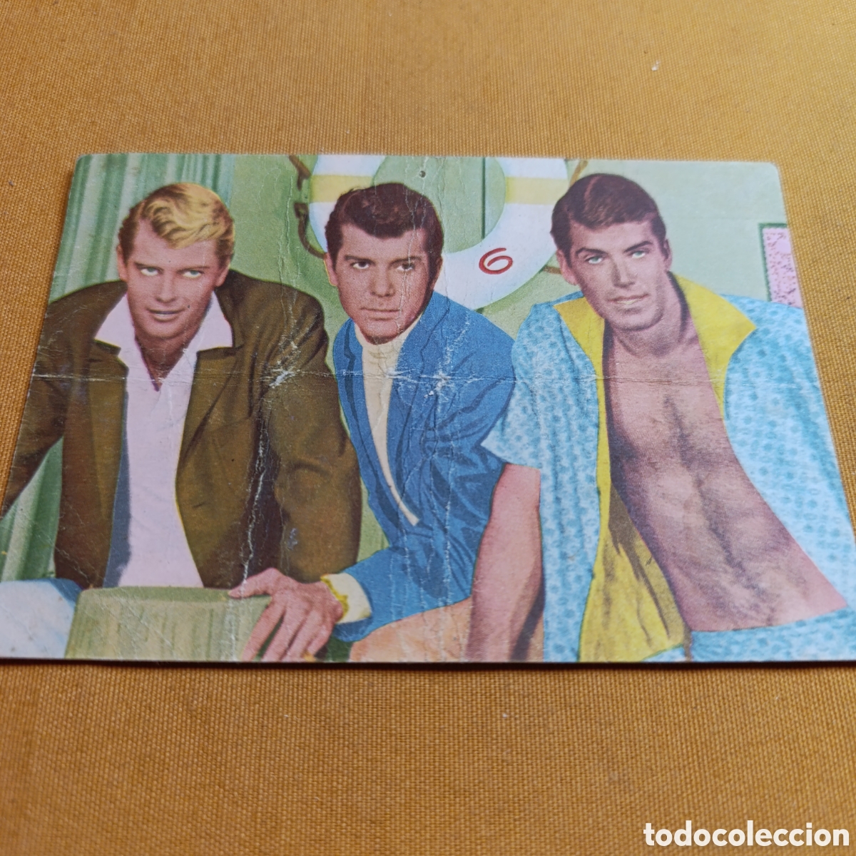 Kino: POSTAL PERSONAJES SERIE T.V. ROMPEOLAS,1964