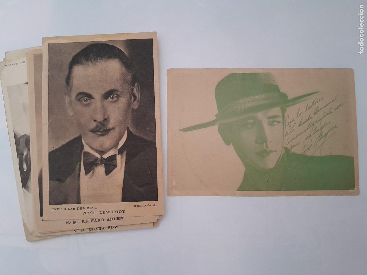 Cinema: LOTE 14 TARJETAS POSTALES ESTRELLAS DEL CINE ACTORES ACTRICES RV