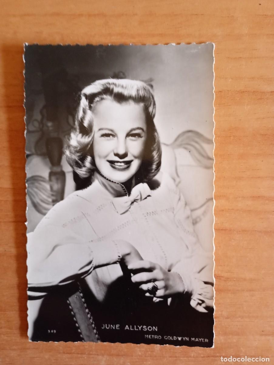 Kino: ALBPOS1--FOTO POSTAL DE ---JUNE ALLYSON