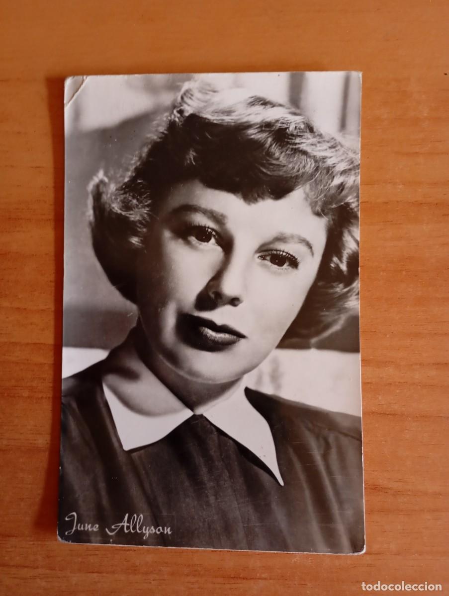 Kino: ALBPOS1--FOTO POSTAL DE ---JUNE ALLYSON