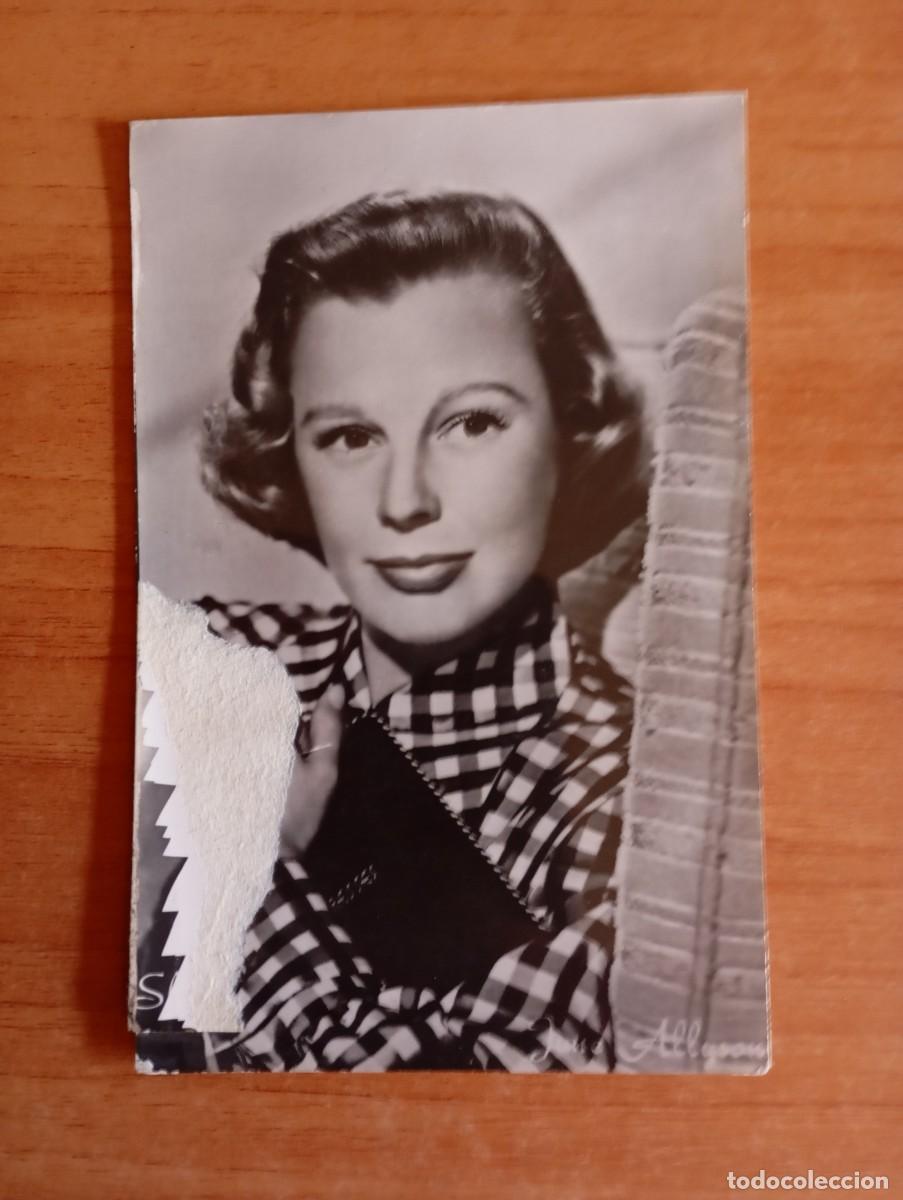 Kino: ALBPOS1--FOTO POSTAL DE ---JUNE ALLYSON
