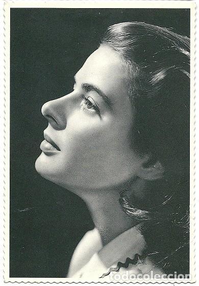 Cinema: 0151 - INGRID BERGMAN - POSTAL FOTOGR&Aacute;FICA GOLDEN STAR - 14X9,5 CM