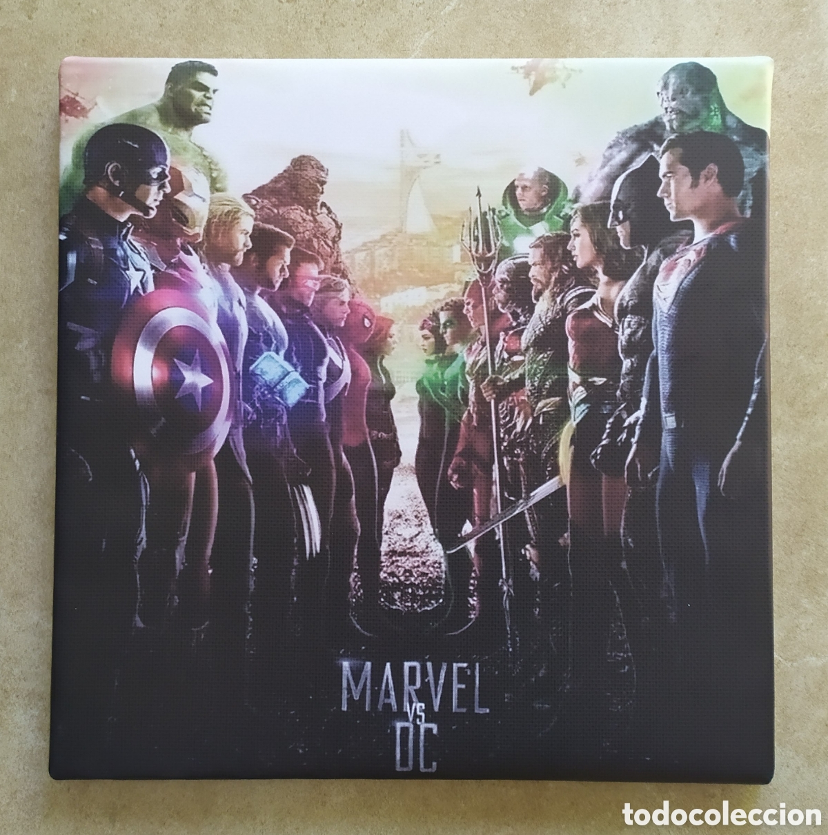 Cinema: Cuadro cartel MARVEL vs DC