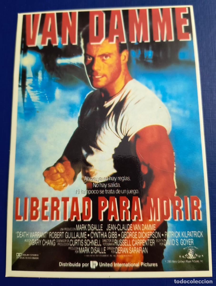 Kino: POSTAL DE LA PEL&Iacute;CULA LIBERTAD PARA MORIR (VAN DAMME) - SIN CIRCULAR