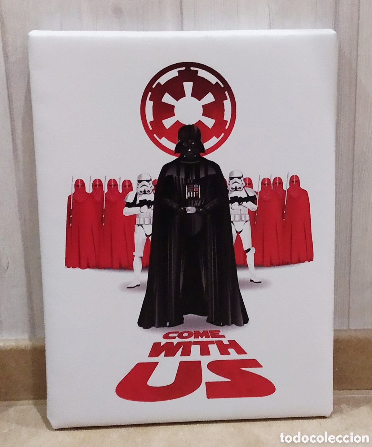 Cine: Cuadro DARTH VADER come with us