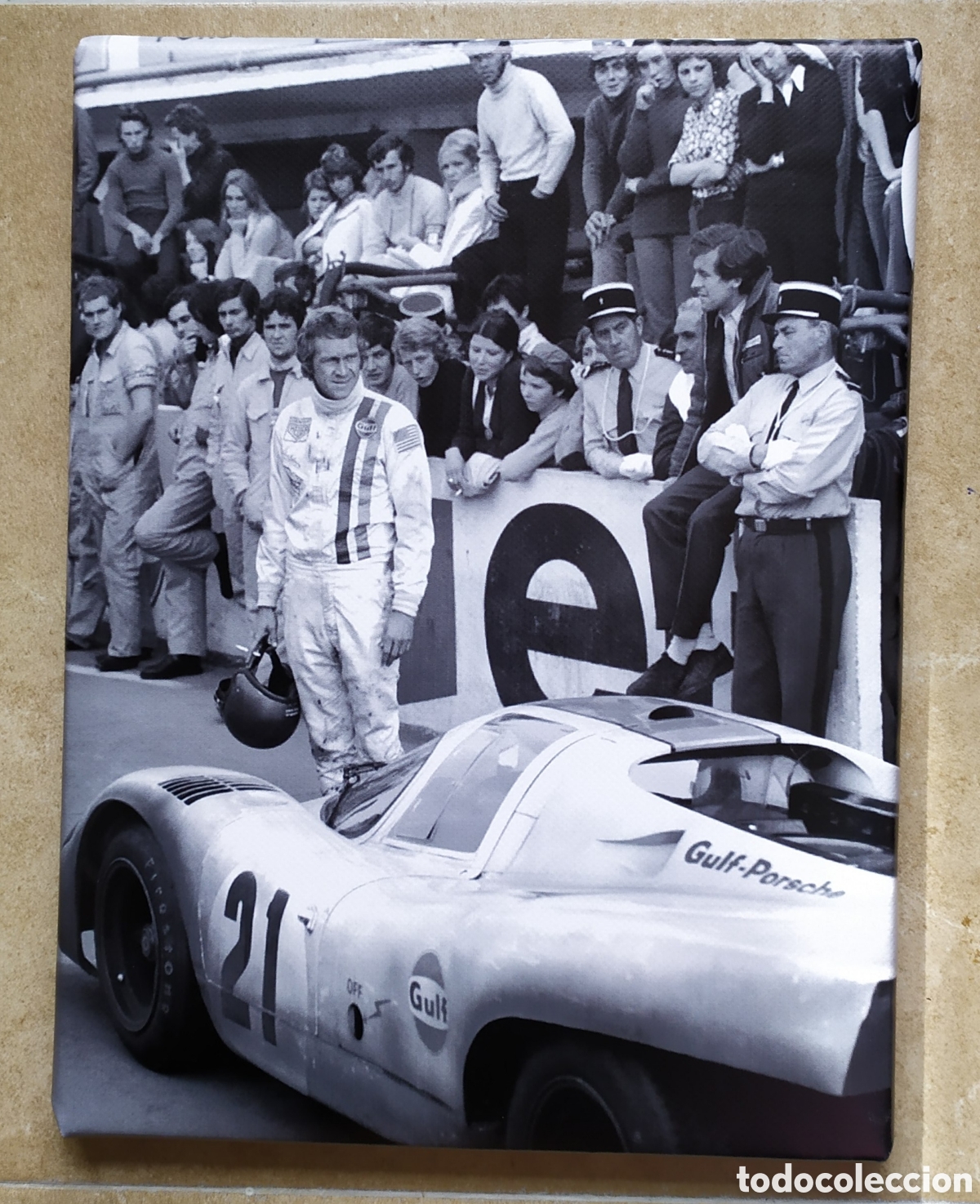 Cine: Cuadro STEVE MCQUEEN Le Mans