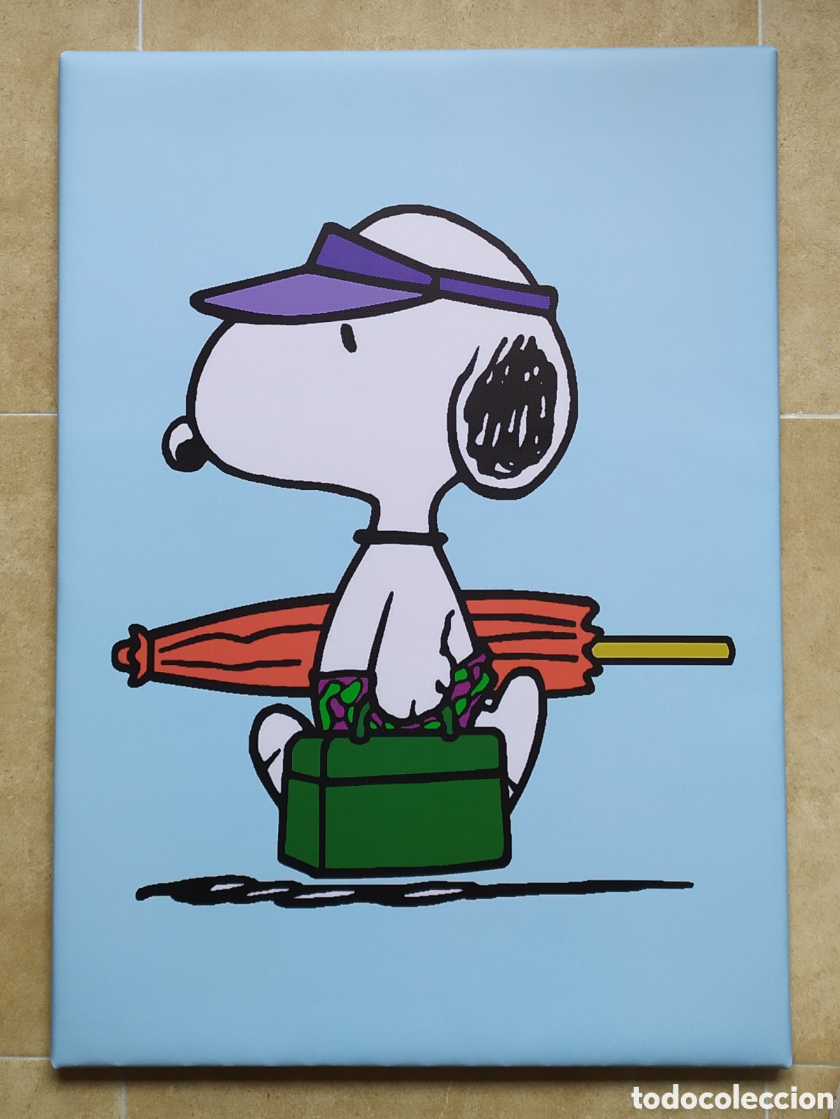 Cine: Cuadro cartel SNOOPY playa