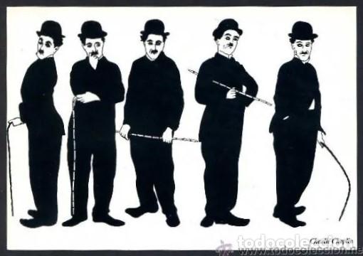 Cine: *Charlie Chaplin* Ilustra *Jytte Morch* Nueva.
