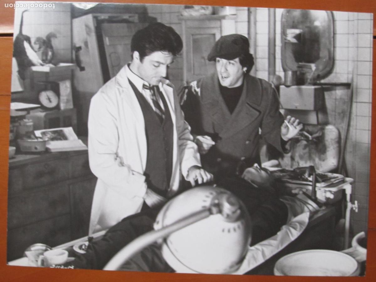 Cine: sylvester stallone - foto b/n original - la cocina del infierno - armand assante