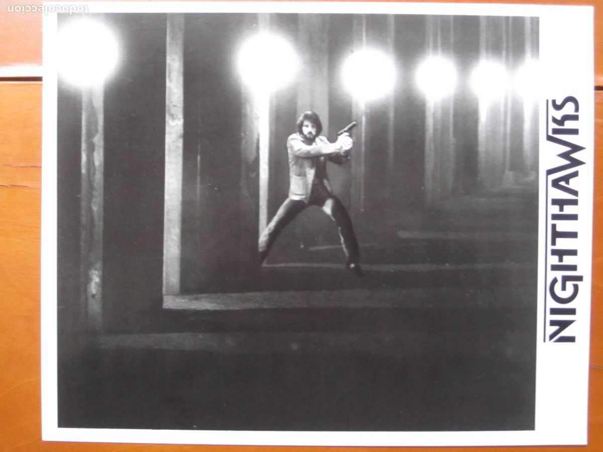 Cine: sylvester stallone - foto b/n original - nighthawks