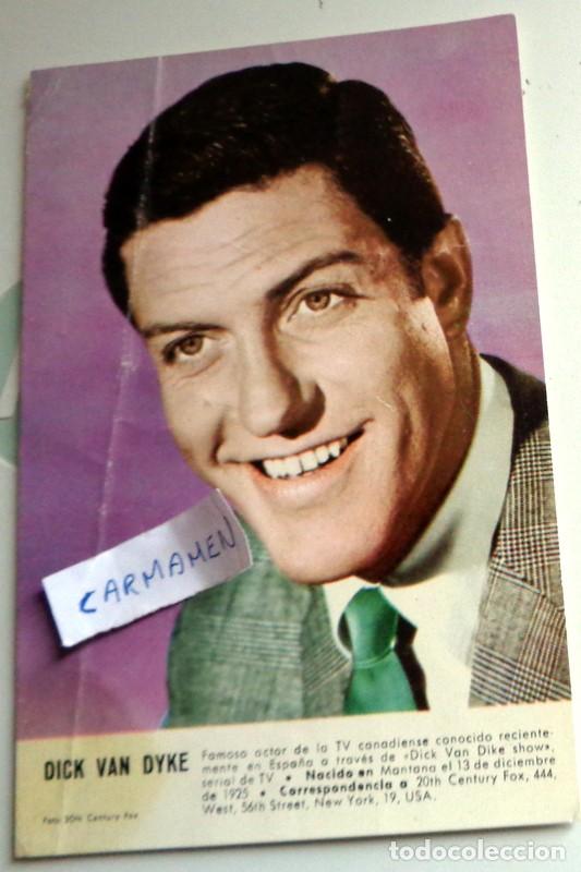 Cinema: FOTO POSTAL PROMOCIONAL ANTIGUA - DICK VAN DYKE - ACTOR TV - CANAD&Aacute;