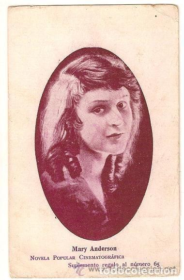 Kino: 0227 - MARY ANDERSON - NOVELA POPULAR CINEMATOGR&Aacute;FICA N&ordm; 65