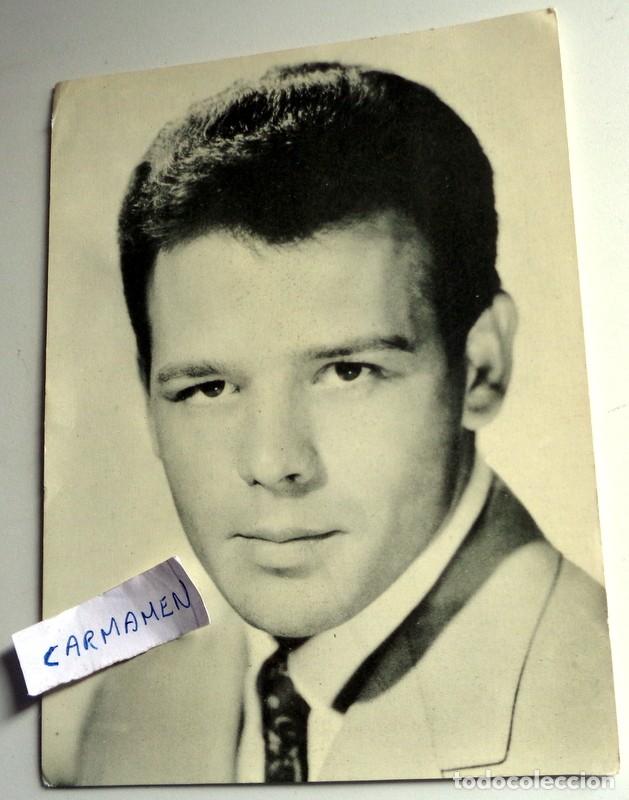 Cin&eacute;ma: FOTO FICHA OBSEQUIO ROMANTICA - ACTOR - RENATO SALVATORI - CINE - VINTAGE