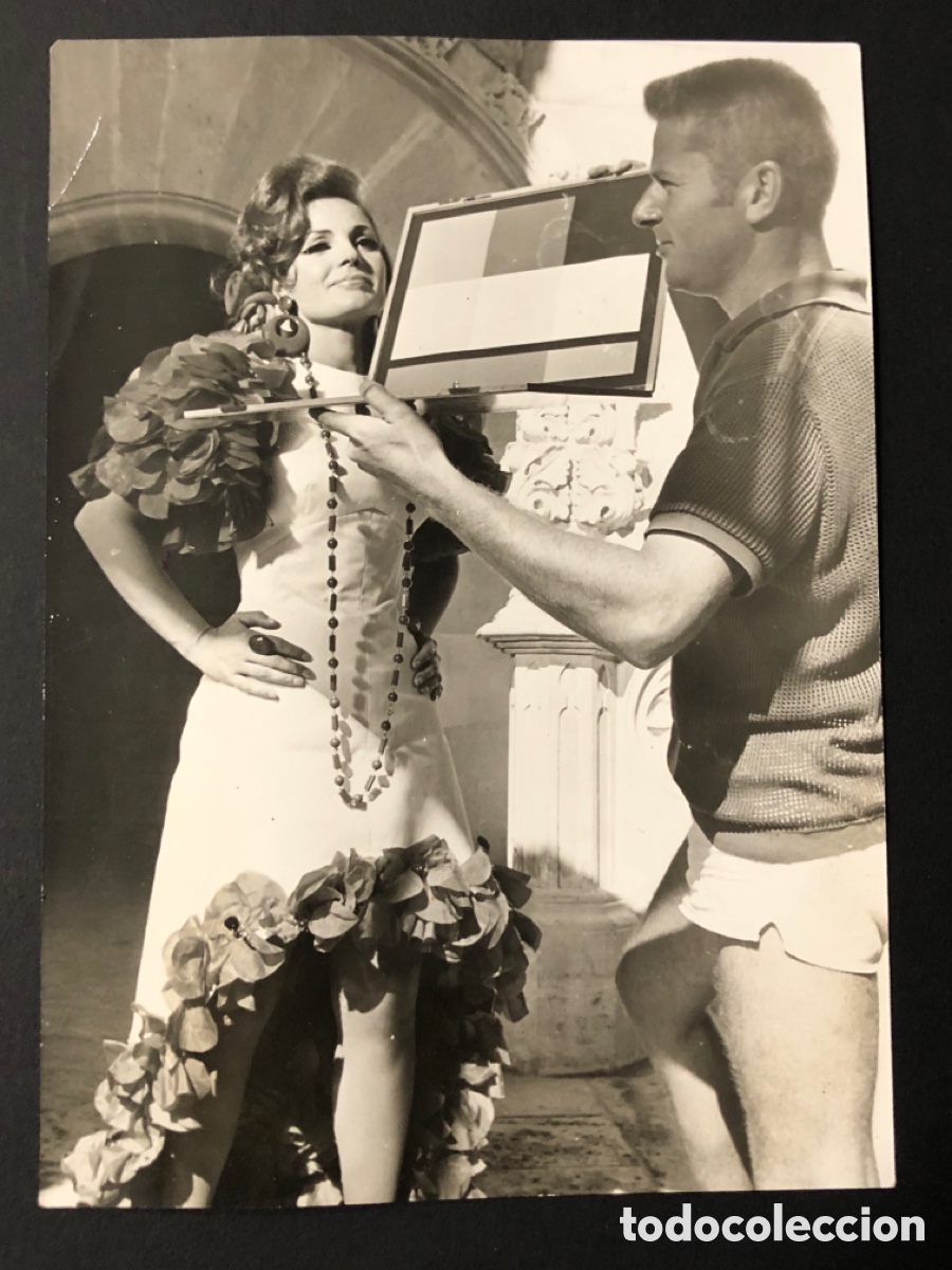 Cin&eacute;ma: Foto original de carmen sevilla en un rodaje