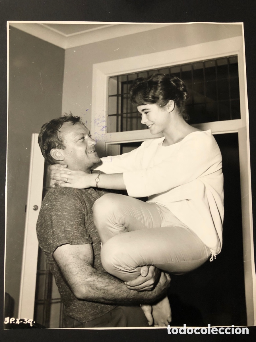 Cin&eacute;ma: Foto original de la actriz inglesa Heather sears y Aldo Ray