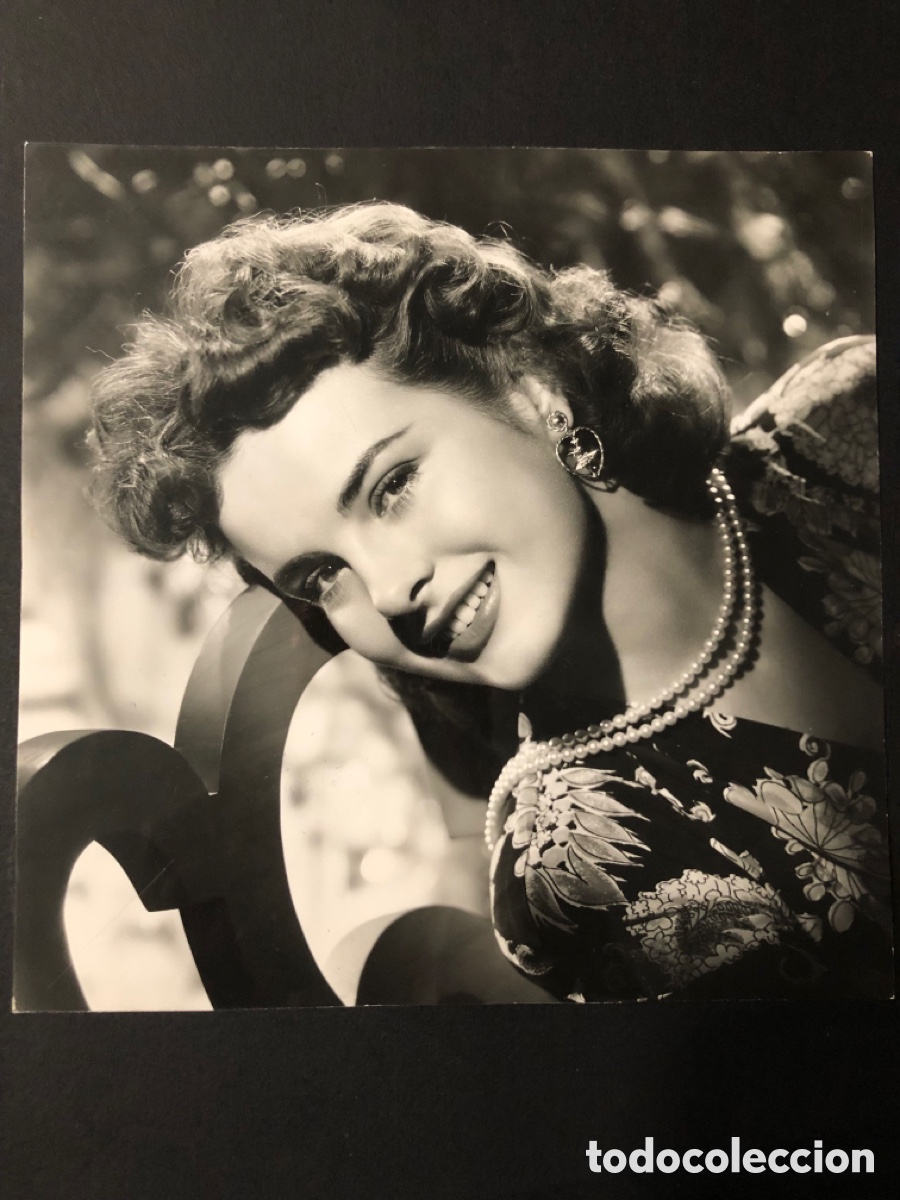 Cine: Foto original de la actriz jean peters